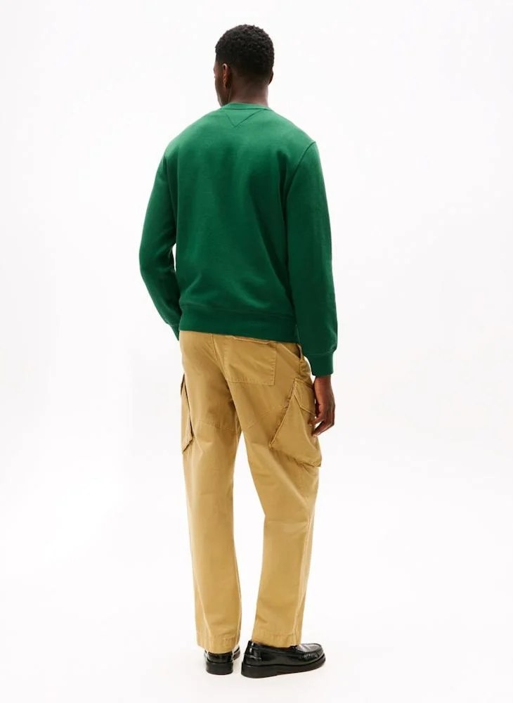 Tommy Hilfiger Peached Fleece Crew Neck Jumper